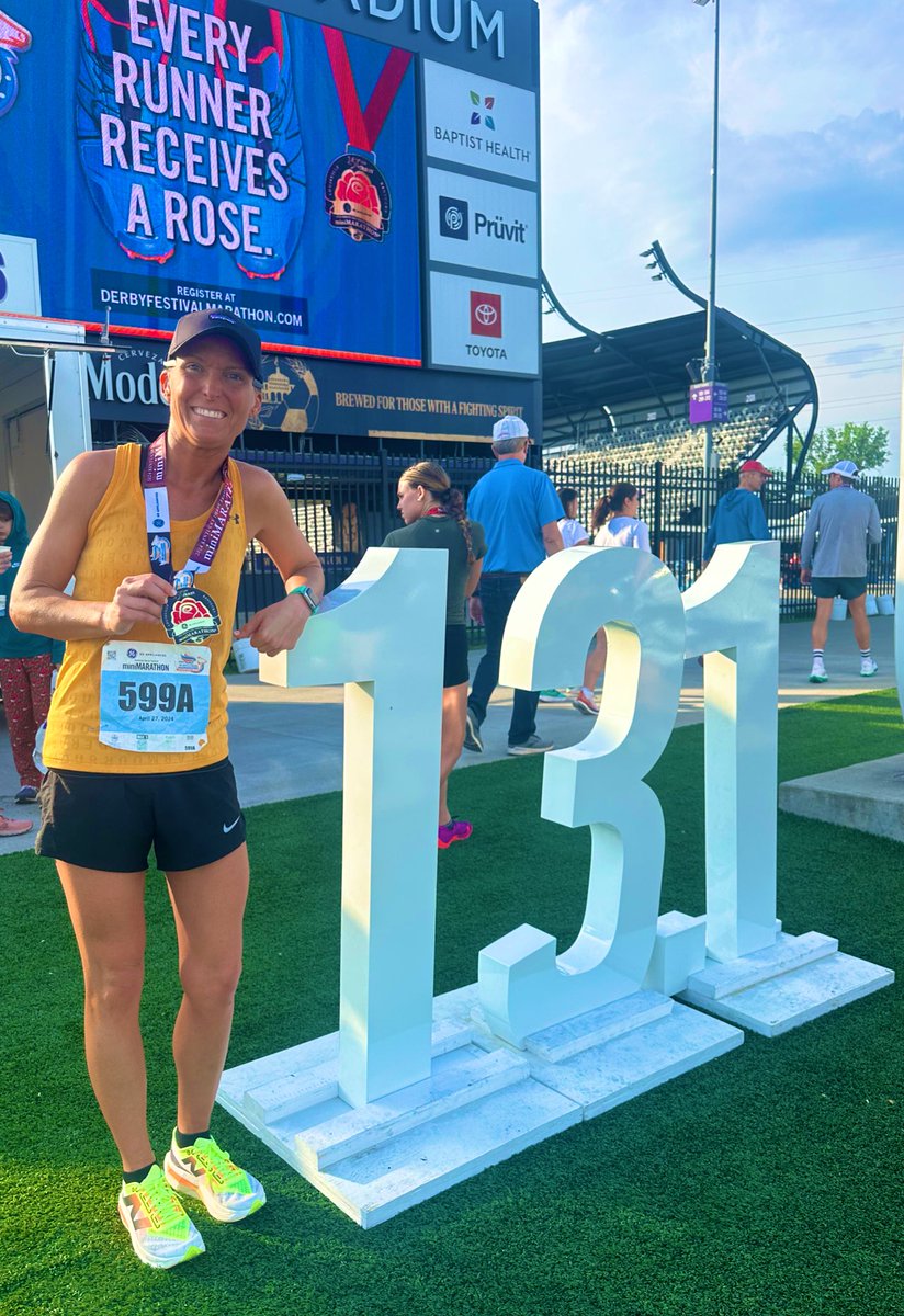 CandaceYoung37's tweet photo. Beautiful Day For THE #DerbyMini !
πππ»ββοΈπͺπ½π«Άπ½π
#kdfminimarathon #kdfmarathon #halfmarathon https://t.co/G6ESy8eXoX