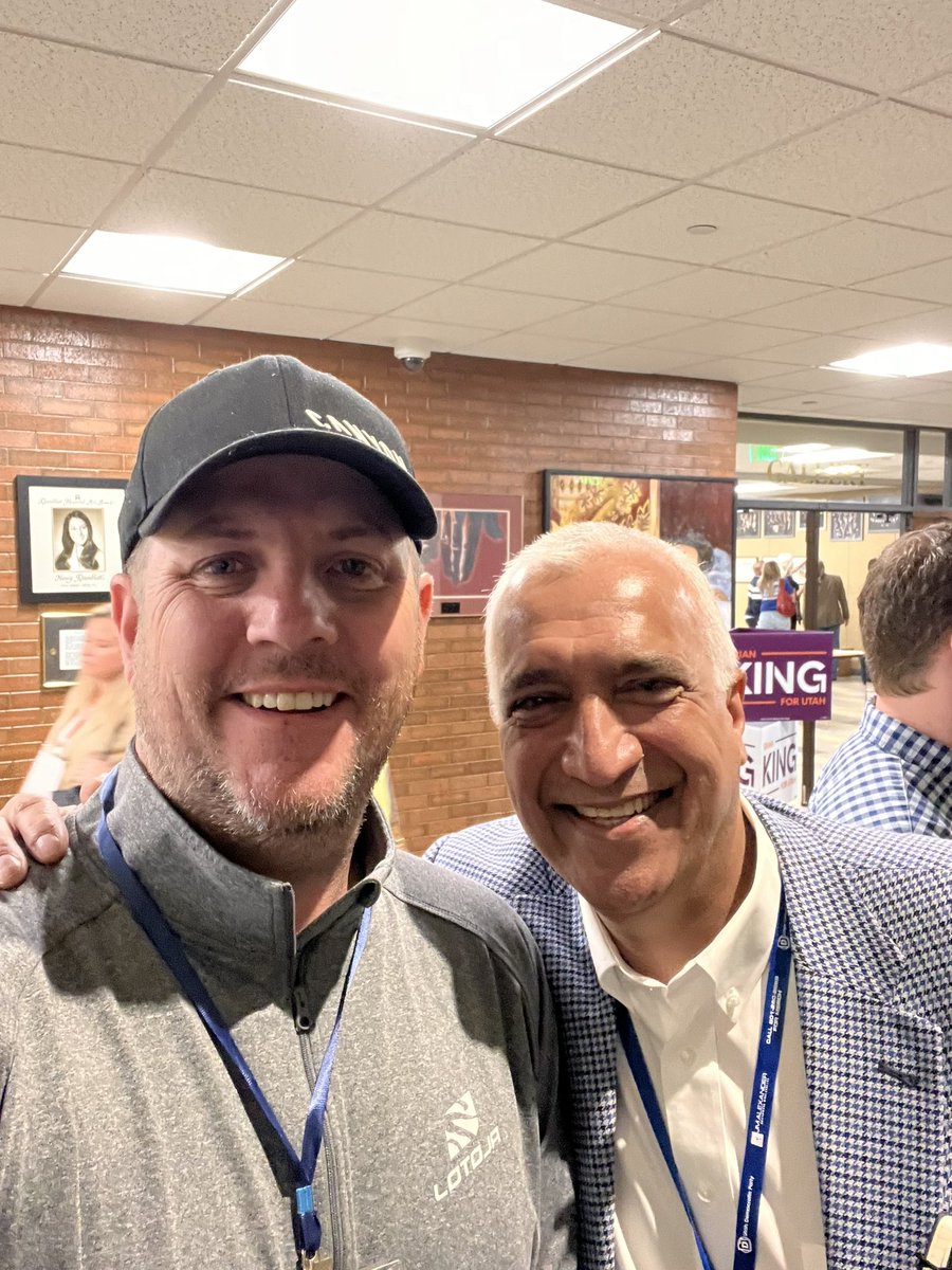 brycedub's tweet image. Nothing like a @SimGillDA speech to get @UtahDemocrats fired up and inspired. The best!