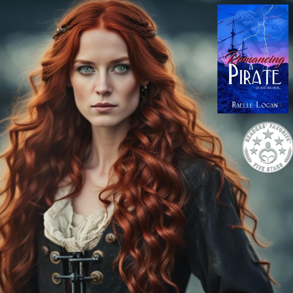 Lone Stafford sails on a quest to bring justice to her father's slayer. When she falls into Hunter Draylin's embrace, a pirate whose lusty caress she cannot resist, will she be seduced into an evil web, dying at the sword wielded by her father's killer? #romance #booklovers