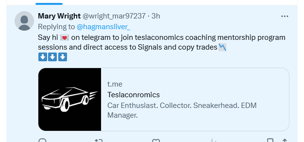 See what I mean? @Teslaconomics is a desperate ass wipe $TSLA bag-holder AND product owner ... a two-fer