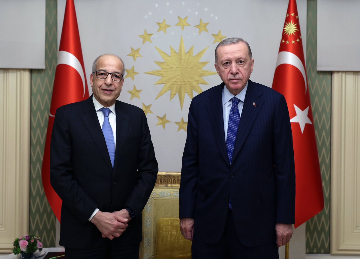 President @RTErdogan received Governor of the Central Bank Saddek Elkaber of Libya at Vahdettin Mansion in Istanbul.