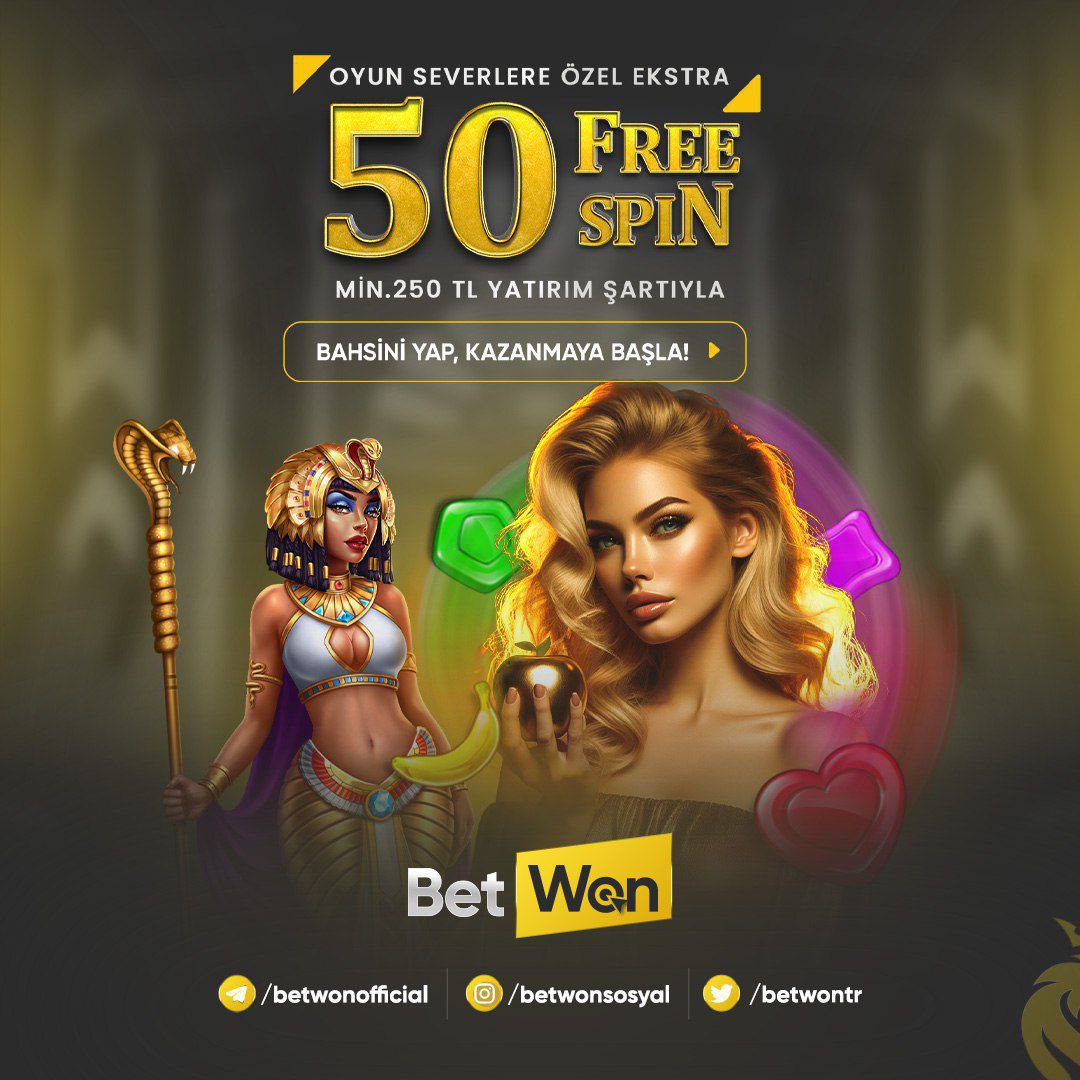 bonusnerde's tweet photo. 👑 Betwon Hep Won !

🎰 Min. 250₺ Yatırım Şartı ile Extra 50 Freespin #Betwon'da

💰 Extra Kazanç için Harekete Geç

Güncel Adres : https://t.co/Yn9foeZ8id

#betwonresmihesap  Mert Hakan  #FBvBJK YUH OLSUN Kadıköy'de 10 Ofsayt Fred'e Cenk Hasan Arat
Bayer Leverkusen Krunic https://t.co/JuqyHRDBmi