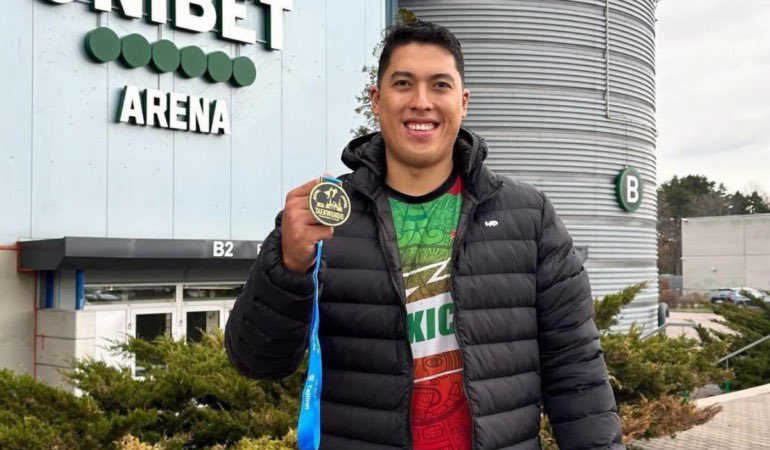 ¡Una victoria dorada! Carlos Sansores brilla en la Copa Presidente de Taekwondo en Estonia al asegurar la medalla de oro. Un paso más en su preparación hacia París 2024. 🥇🇲🇽 #TodosSomosOlímpicos