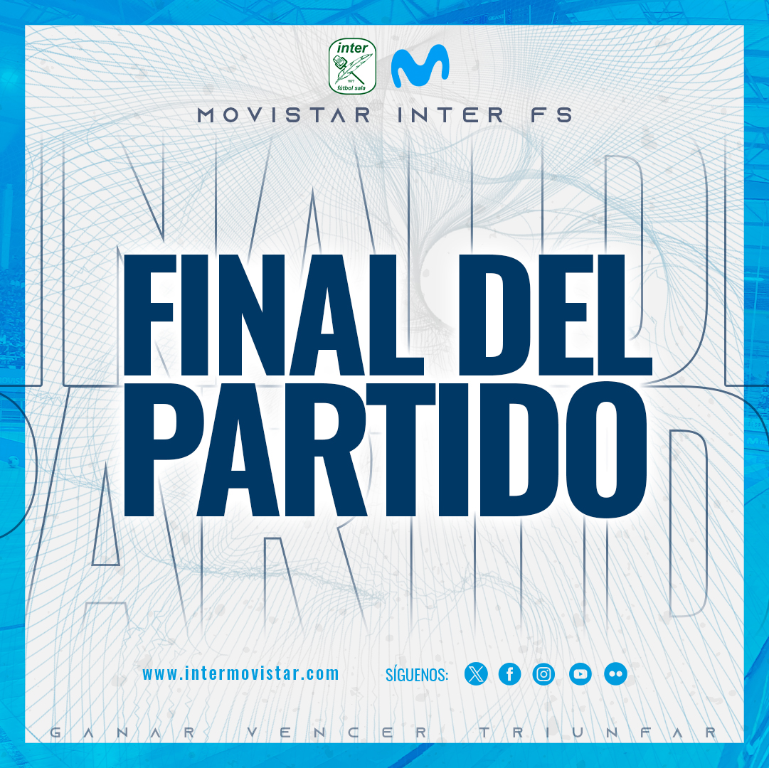 ⏰40' | 2-3 | ¡Final del partido en Torrejón de Ardoz! ¡Gran trabajo! ¡Afición Insuperable! 💙

📺@teledeporte

#MovistarInterFS #MovistarBarça #Telefónica100