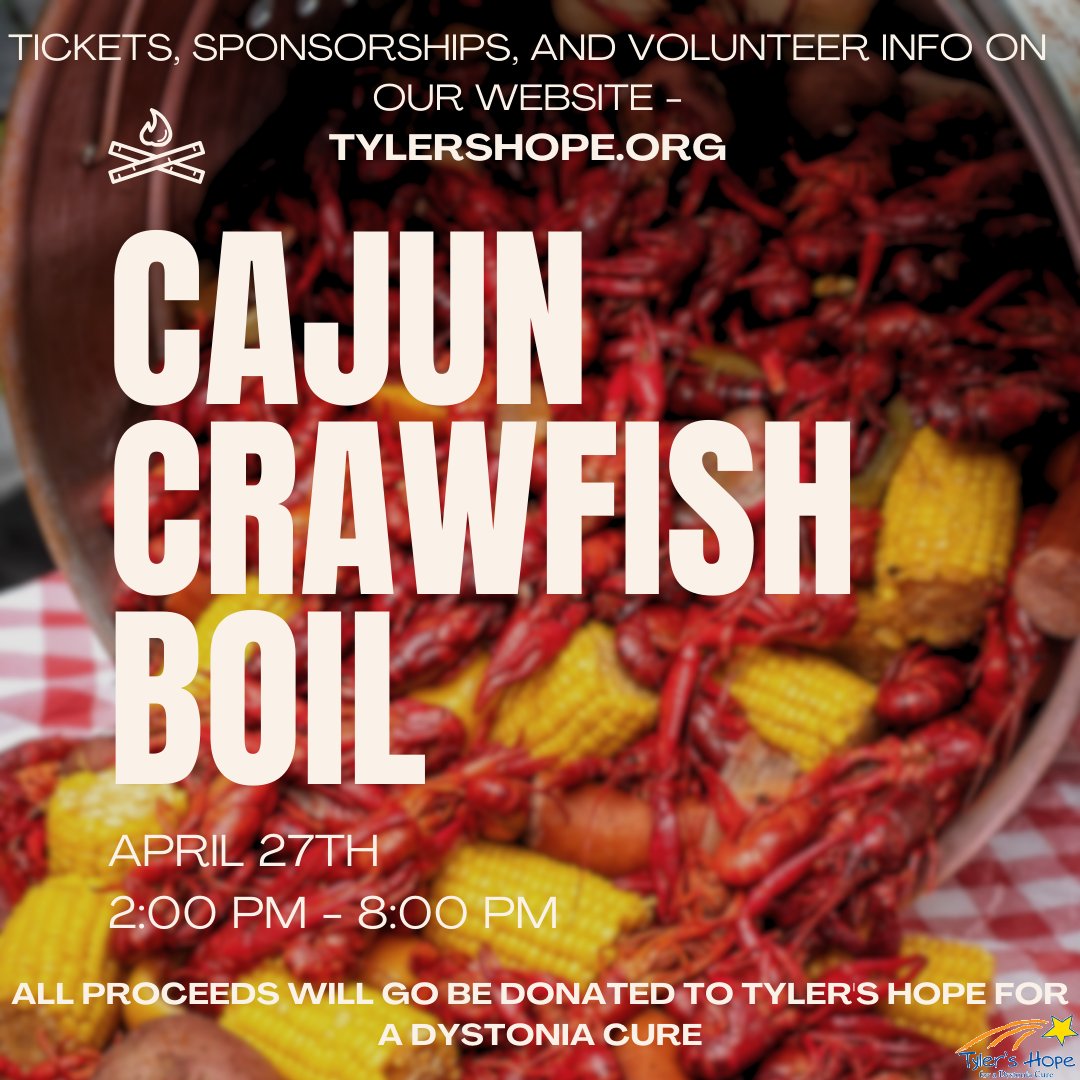 Today is the Cajun Crawfish Boil at @momentumlabsus from 2-8 PM. Join us for a Cajun-style low country boil, food trucks, live music, and outdoor fun! #dystoniaawareness #dystoniasucks #dyt1 #dystoniawarriors @gainesvillechamber api.ripl.com/s/w4uoma