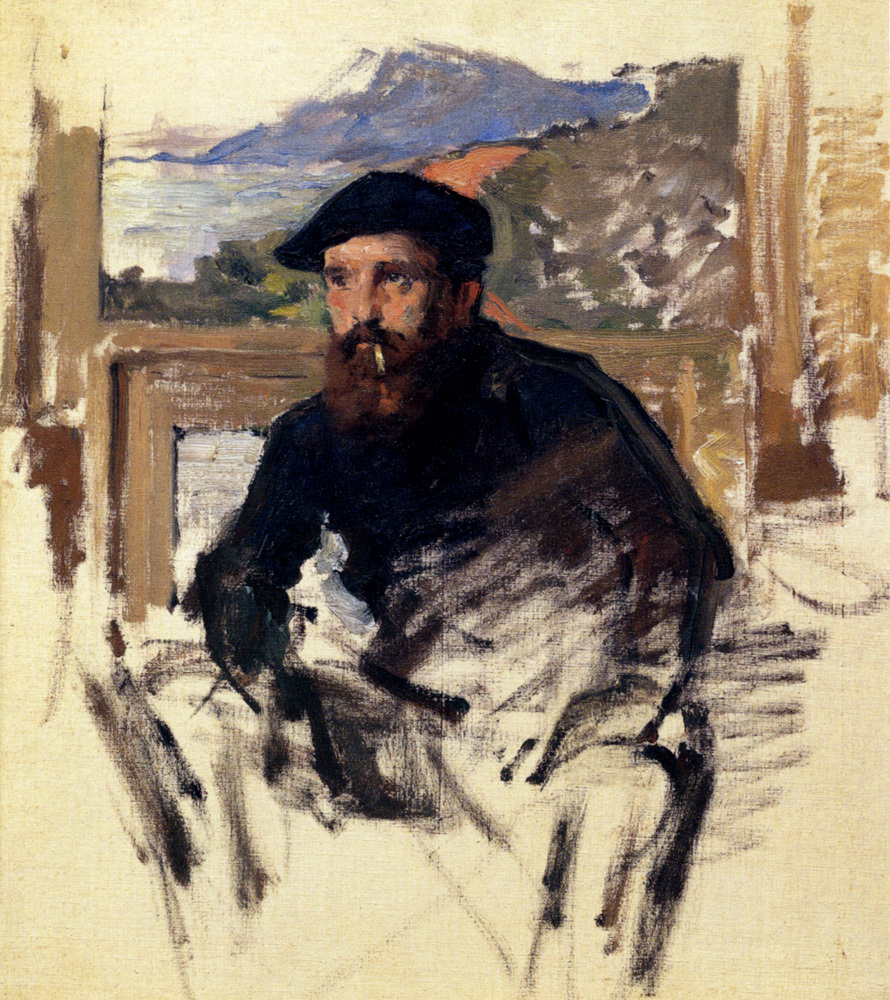 Self Portrait in his Atelier, 1884 Get more Monet 🍒 linktr.ee/monet_artbot