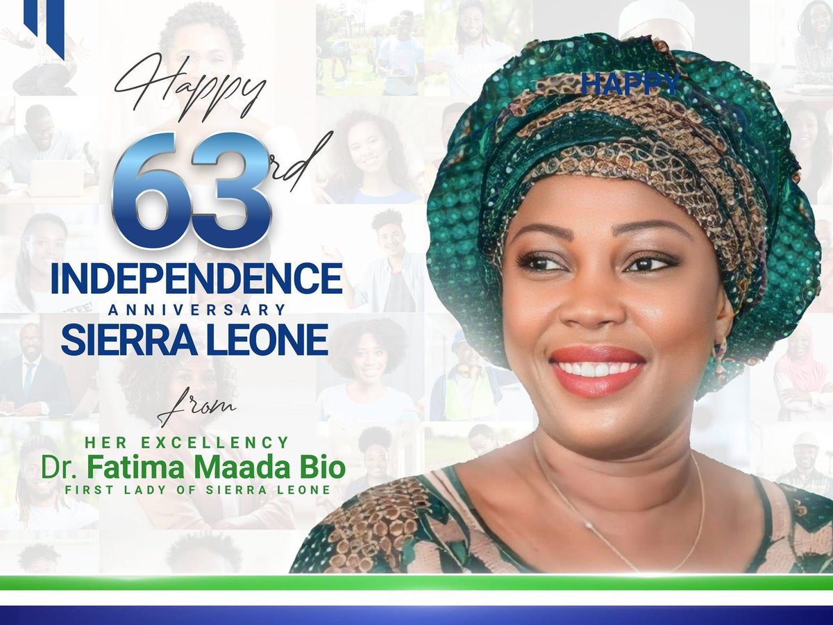 H. E. Fatima Maada Bio tweet media