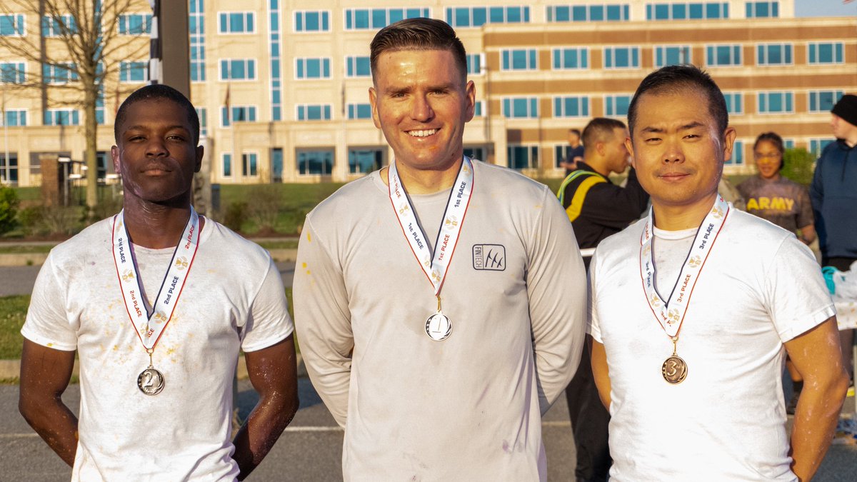 Thank you to everyone who came out for the Kenner Army Health Clinic 5K Color Run and CONGRATULATIONS to the winners: Drill Sergeant Cyr (1st place), PV2 Derrick (2nd place) and 2LT Jia (3rd place)! *reposted from Kenner Army Health Clinic fb