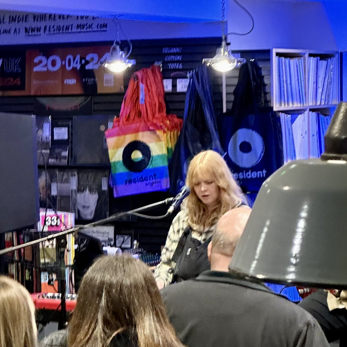 Fantastic and moving instore set from @lucyrosemusic this evening @residentmusic A perfect reminder to keep putting one step in front of the other 💪