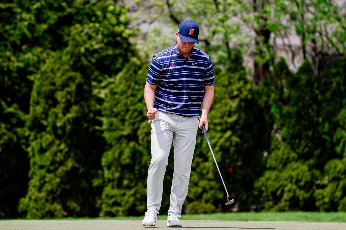 B1G Championship | Rd 2 Freshman @max_herendeen closes Round 2 with a 74 (+4). He is currently T18 (+8), up 14 spots on the individual leaderboard! 📊: ow.ly/jQQT50RoHLf #Illini // #HTTO