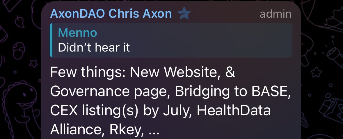 Big money on Base Any project on Base will be accessible via the Coinbase Wallet Dapp as Coinbase is bringing their entire user base on-chain $AXGT bridging to Base becoming available to the masses is bullish Then additional CEX listings… Connect the dots… From the CEO 👇