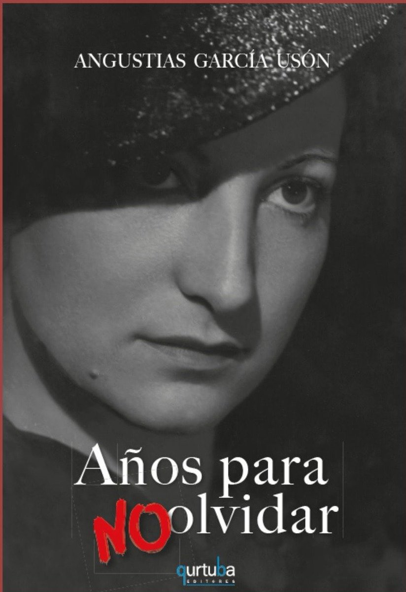 Presentación del libro: Años para no olvidar, de Angustias García Usón Lunes, 29 de abril a las 19 horas en la Sala Mirador de Madrid. Las entredas son gratuitas, previa reserva, en este enlace: lamirador.com/funcion?nombre…