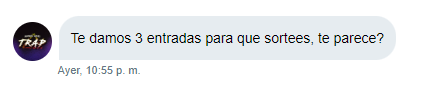 El CM de <a href="/bsastrap/">Buenos Aires Trap</a> se puso la del Diego. 
Participen loko daleeee, cúando se anuncie el LineUp diré los ganadores. 
#AntezanaxTeLlevaAlBsAsTrap