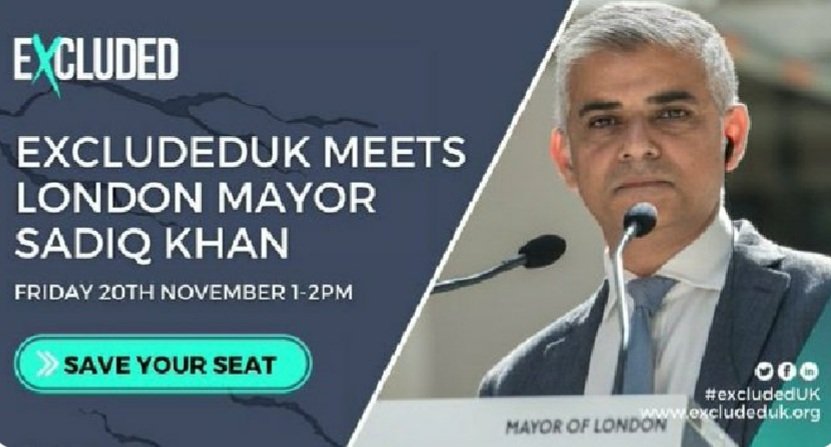 @ClaireBonham @CarolinePidgeon @LibDemDonna Hi Claire. Can you update Caroline about the #ExcludedUK scandal, of whom you know affects at least 200,000+ across #London. Not only have they been thrown under a bus by the Tories, but now Sadiq Khan's Labour Party. #PeopleBeforePolitics twitter.com/TimExcluded/st… @ExcludedUK