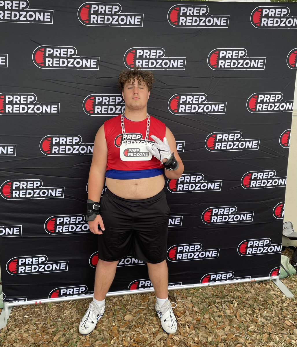 Blessed to be able to compete today at Prep Redzone Florida Combine. Had a great time and earned OL MVP‼️ Ready for Spring ball. @Bolles_Football @DeshawnBrownInc @Alphasportsra @PrepRedzoneFL @904OL @CoachSpera