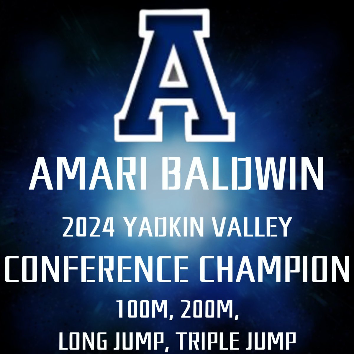 We went to the Yadkin Valley Conference Championship Meet. 

We brought home some…

🏅 🏅 🏅

(We won so much this is a 🧵).

#BulldogPride