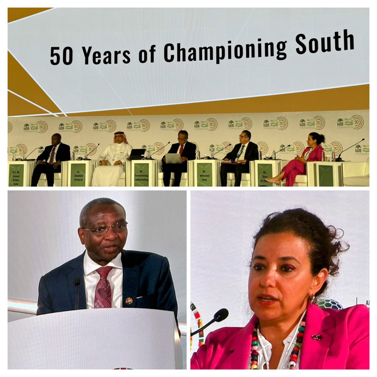 Celebrating 50y of #SouthSouth Cooperation! Mainstream SSC accross sectors for the achievement of the #SDGs Such a great session on knowledge & best practices sharing. #IsDB50 #IsDBAM2024