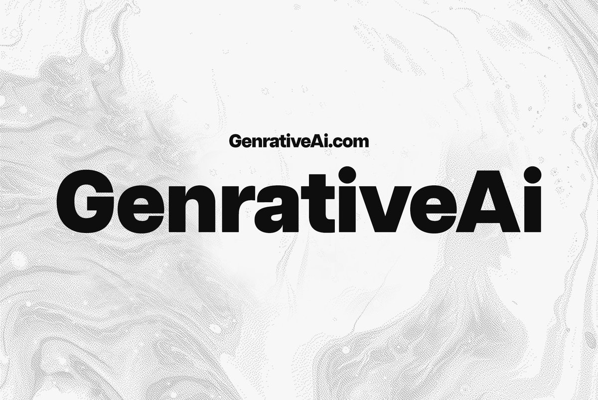 Ai Brand genrativeai.com domain name for sale.
#Ai #MachineLearning #DeepLearning
#ComputerVision #DataScience #NeuralNetworks #Automation  #AIApplications #AIResearch #IntelligentSystems #AutonomousSystems #CognitiveComputing #BigDataAI #domains #domain #domainnames #gpt