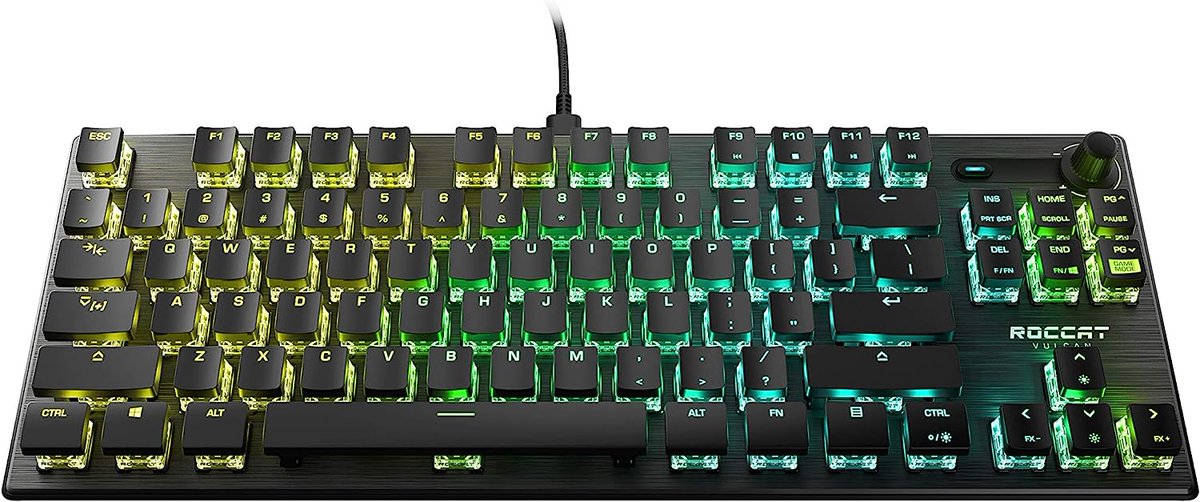 🖥️Teclado para jogos Roccat Vulcan TKL Pro Titan Switch Optical, preto

De: R$1.129,60
Por: R$782,30 à vista no cartão de crédito
Ou em até 10x de R$ 83,26/mês

🚚Frete grátis Prime
🔗amzn.to/3UCMNzy