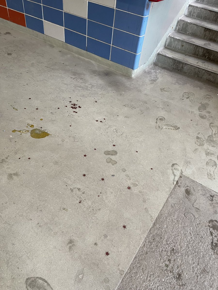 @OC_Transpo BIOHAZARD! Blood @ Heron Station. I have submitted 2 requests with emergency call box. Now I want to know it’s being done. I left 2 hours ago and it was there when I arrived back. Drips all over the place and one elevator is a mess. HOLYCOW