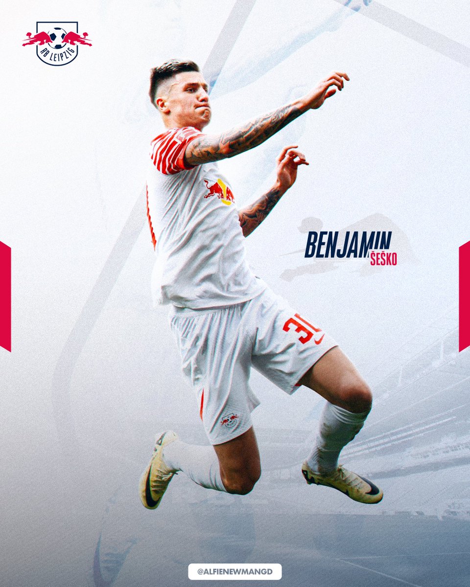 Benjamin Šeško 💫🔴

- @RBLeipzig_EN @RBLeipzig 

#BenjaminSesko #Sesko #RBLeipzig #Leipzig #Bundesliga #RBLBVB #smsports