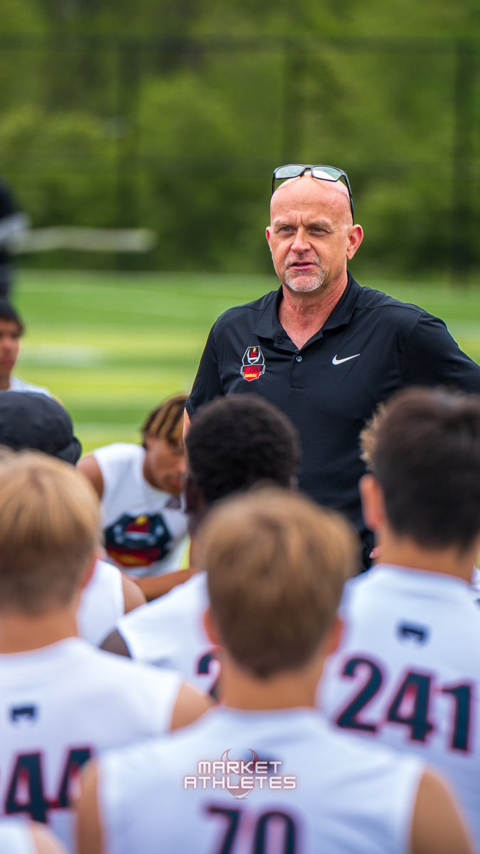 Had a great day at @Varsitycombine1 -- I've got 20+ kids on my list that we'll talk about. There was a bunch of great talent on show today like @BostonCarrasco running a 4.49 laser-timed 40 or @Under_Taker71 showing us that it's 'his time' winning king of the hill #StayTuned