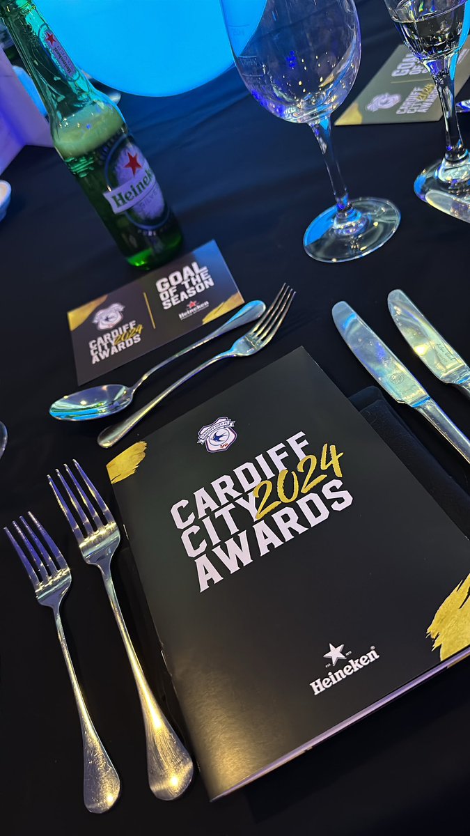 #CardiffCity awards night.