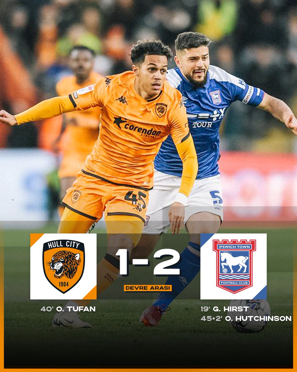 Devre Arası | 🐯 1-2 🚜

🟠⚫️ Ozan'ın golü ilk yarı için yetmedi.

#hcafc