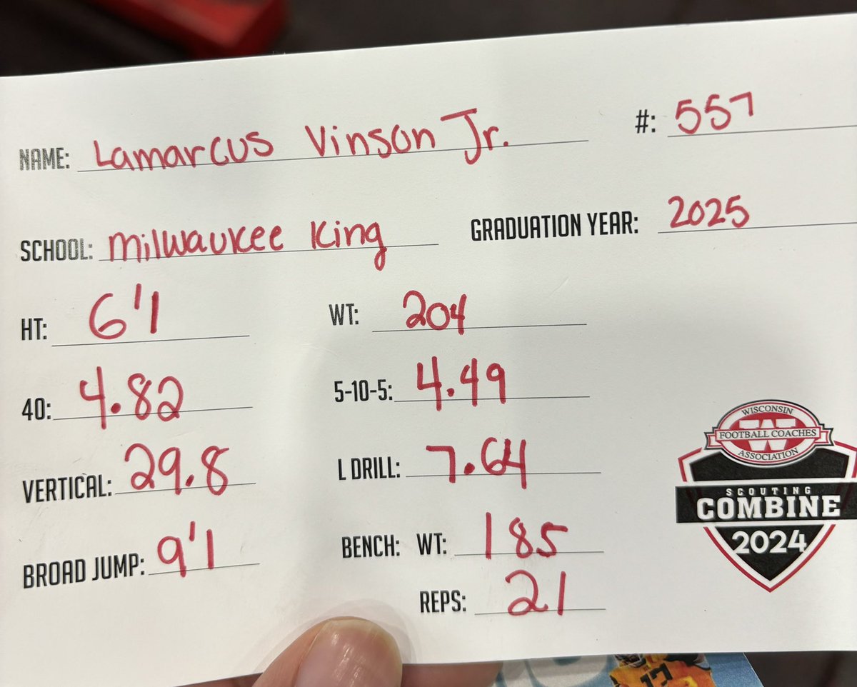 Lamarcus Vinson tweet media