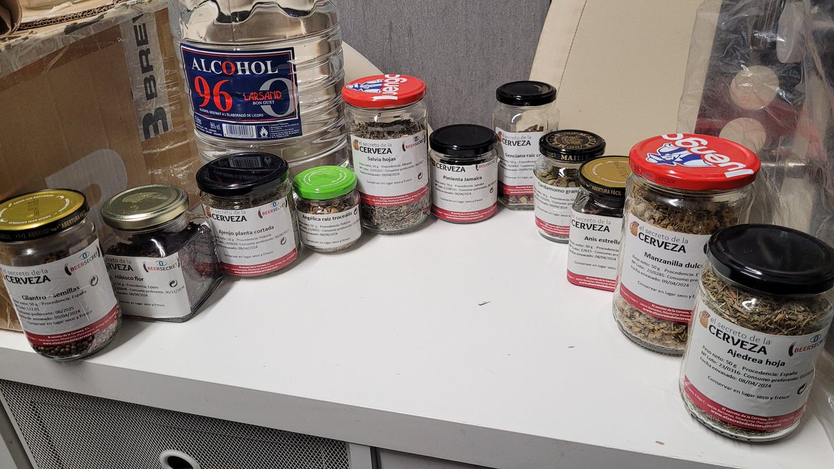 A ver quién adivina cuál es el Brewing plan de mañana. Hay una especia que lo delata....no doy más pistas!!