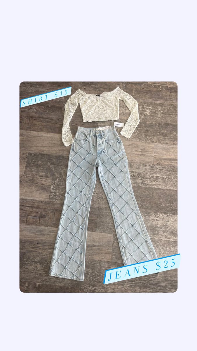 NEW to the Plato's Closet Fayetteville racks today‼️

Get this outfit before it's gone 🏃🏻‍♀️

#thatnewnew #newarrivals #pacsun #teenstyle #platosclosetfayettevillenc #springvibes