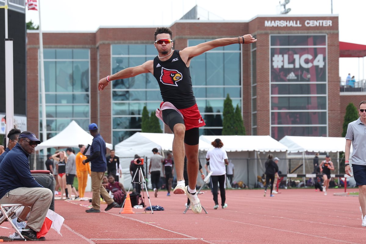 1-2 in the men’s triple jump 😮‍💨 Grigoris Nikolaou posts the top mark of 15.44m (50-8) with Will Ross finishing second with a jump of 14.80m (48-6.75)! #GoCards