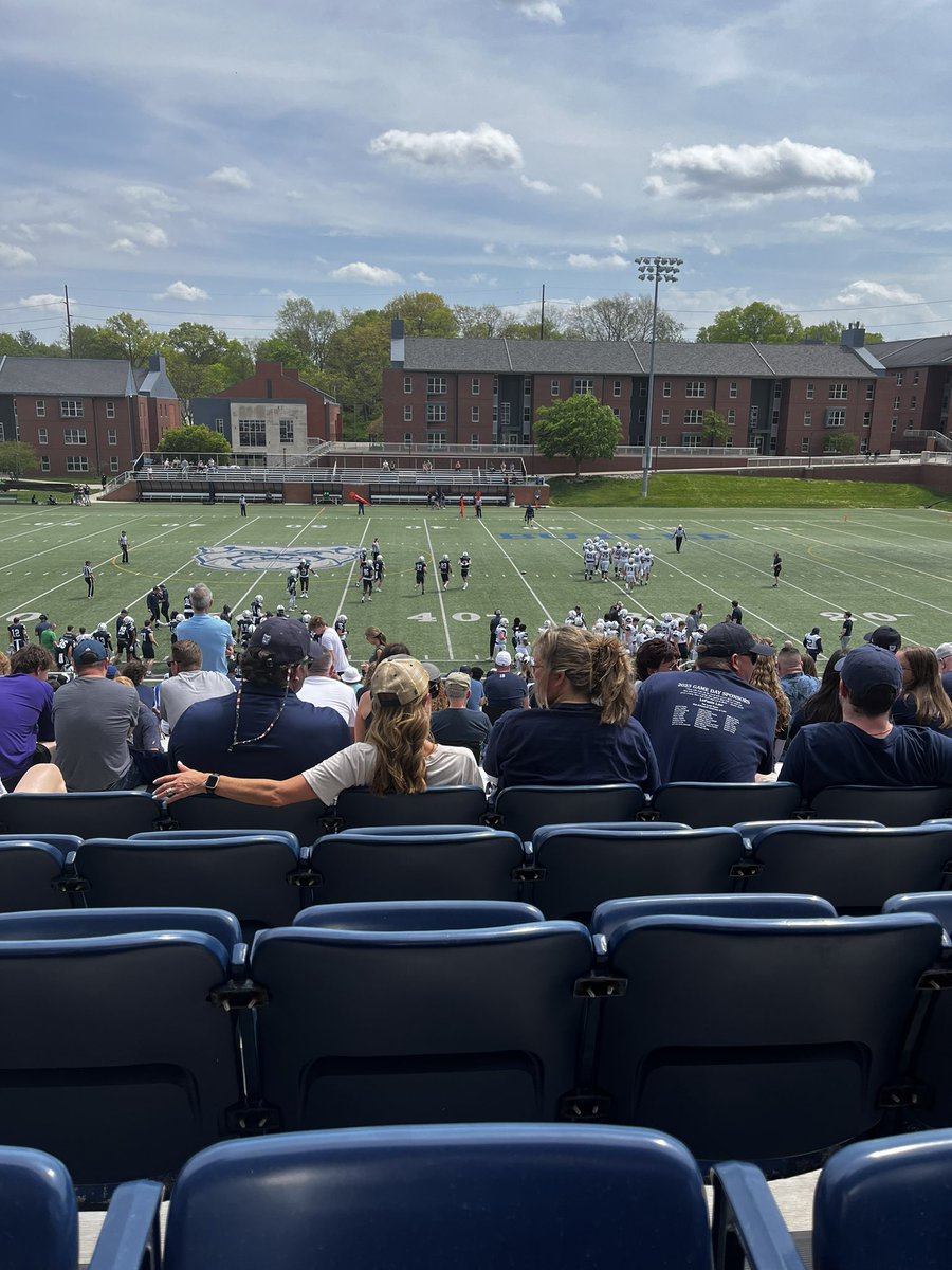 Had a great time at Butler today! Thank you @CoachSiwicki for the spring game invite! Can’t wait to be back! @CoachChase_BU @ccpfootballteam @GregSmithRivals @On3Recruits @AllenTrieu @247recruiting @JPRockMO @sixstarfootball @PrepRedzoneMO @NCSA_Football