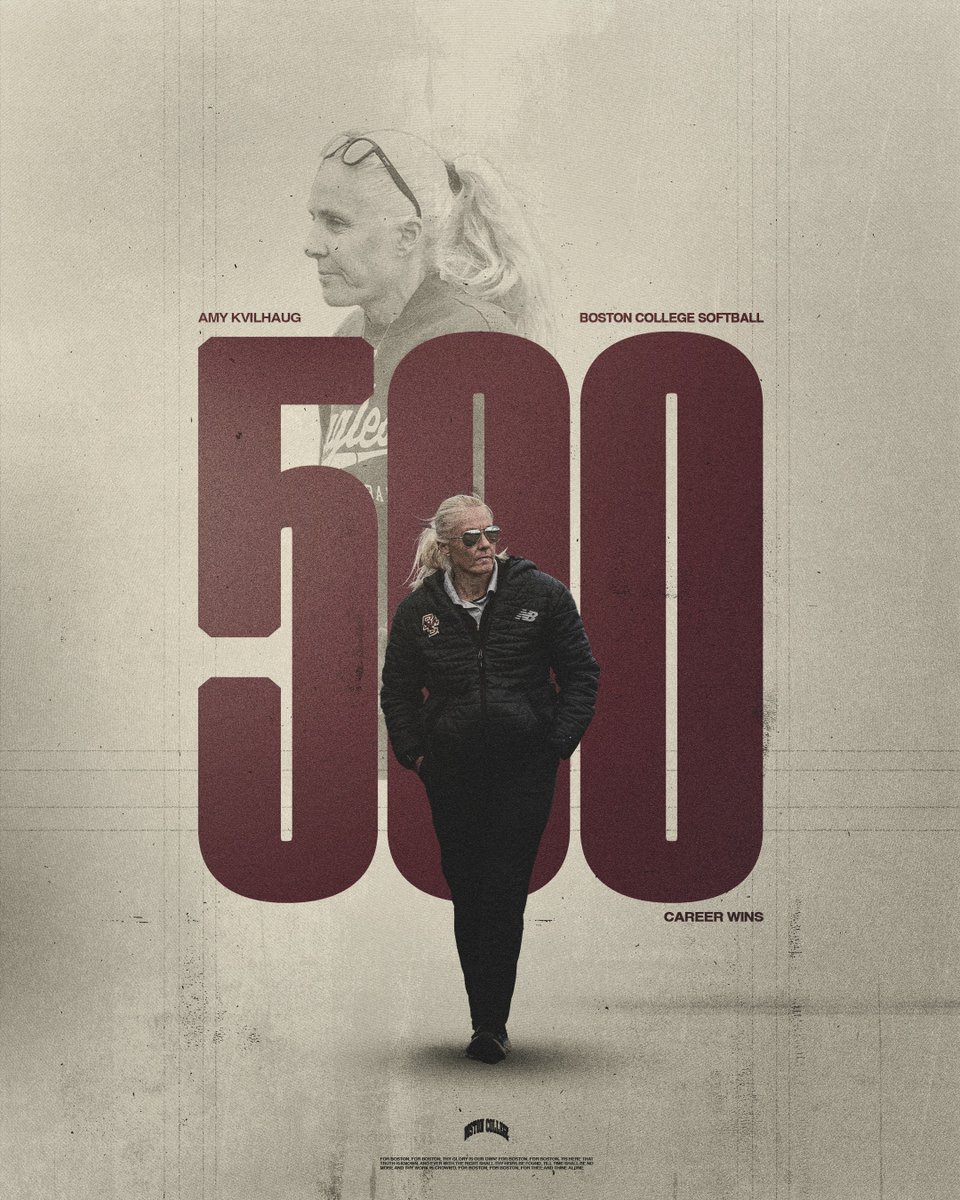 5⃣0⃣0⃣ Career Wins

Congratulations Coach Kvilhaug on 500 WINS!

#Team41 #ForBoston