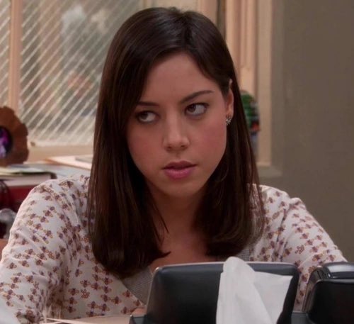 Me trying to be friendly and approachable at work #EvilHag #ParksAndRec #Coworkers #Friendly