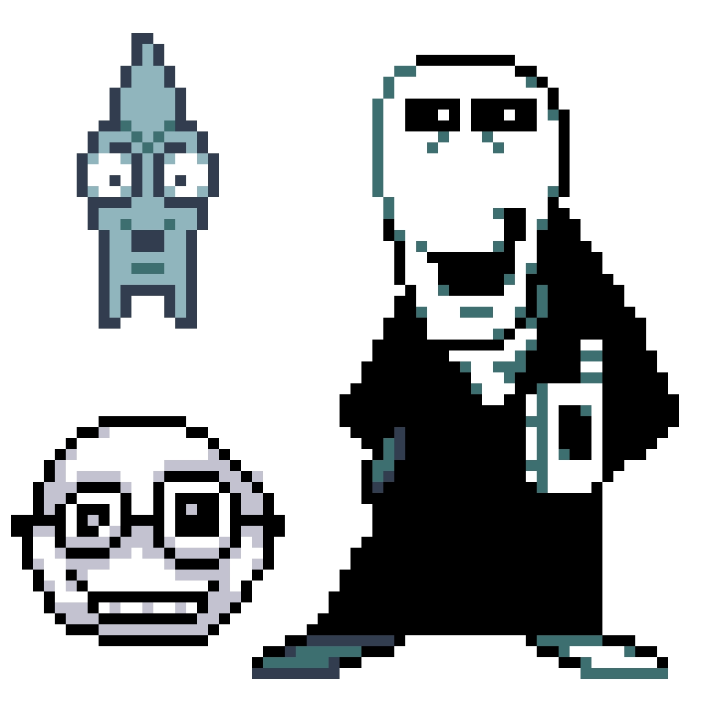 Mister_Linuzz's tweet photo. I think I'm kinda decent at pixel art
#UNDERTALE #undertale #pixelart #WingGaster #UTDR #pixelstuff #retro #RETRO #Retro https://t.co/LqCE8EPSsn
