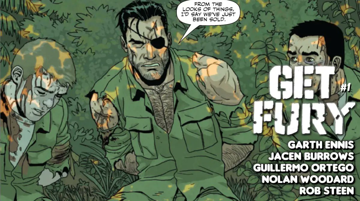 [Preview] @Marvel’s 5/1 Release: GET FURY #1 by Garth Ennis, Jacen Burrows, @willortego, @nwoodard, and Rob Steen ft. covers by @TheDevilpig, Burrows w/ Woodard, @Rogeantonio w/ Marcelo Maiolo, and @juaneferreyra #NCBD #GetFury #MaxComics #MarvelComics popculthq.com/preview-get-fu…