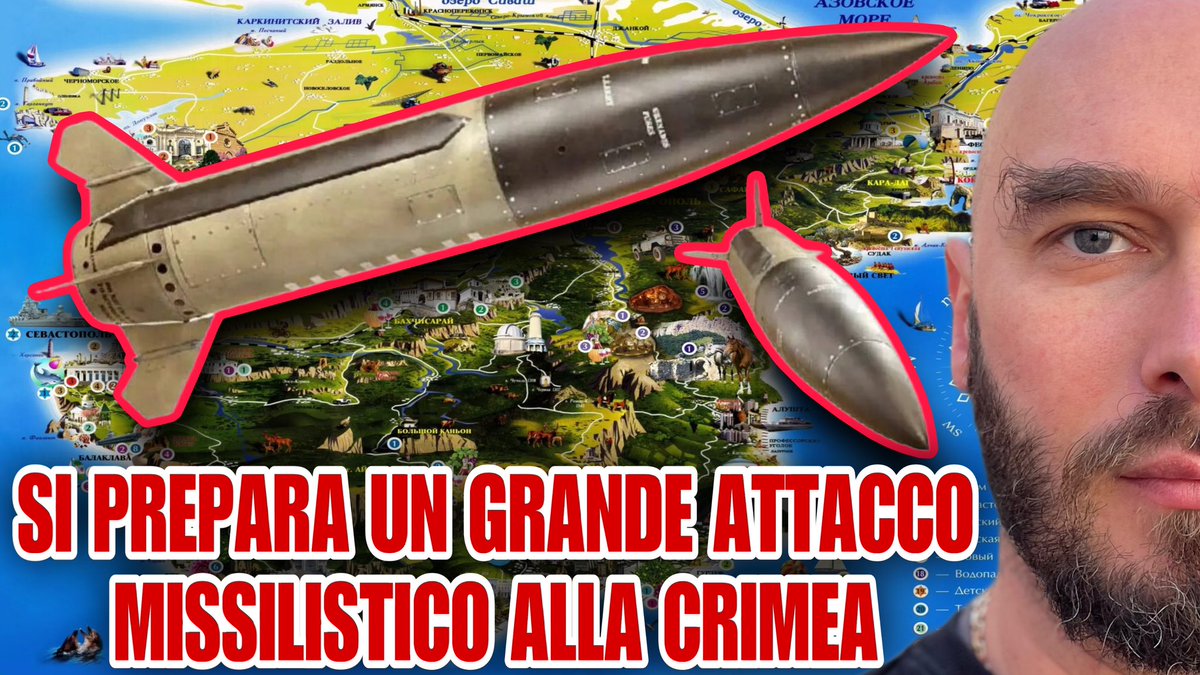 Si prepara un grande attacco alla Crimea. youtu.be/ohsNSM-951I?si…
