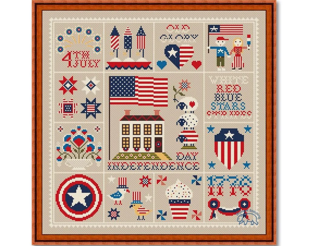 #FourthofJuly Cross Stitch Sampler Pattern 😍
#July #Etsy #Crafts (ad) ➡️
sovrn.co/1i1uimw