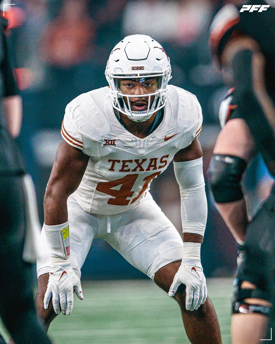 Jaylan Ford: ∙ 101 defensive stops since 2022 (1st among Big 12 LBs) ∙ 78.3 run defense grade since 2022 (3rd among Big 12 LBs)