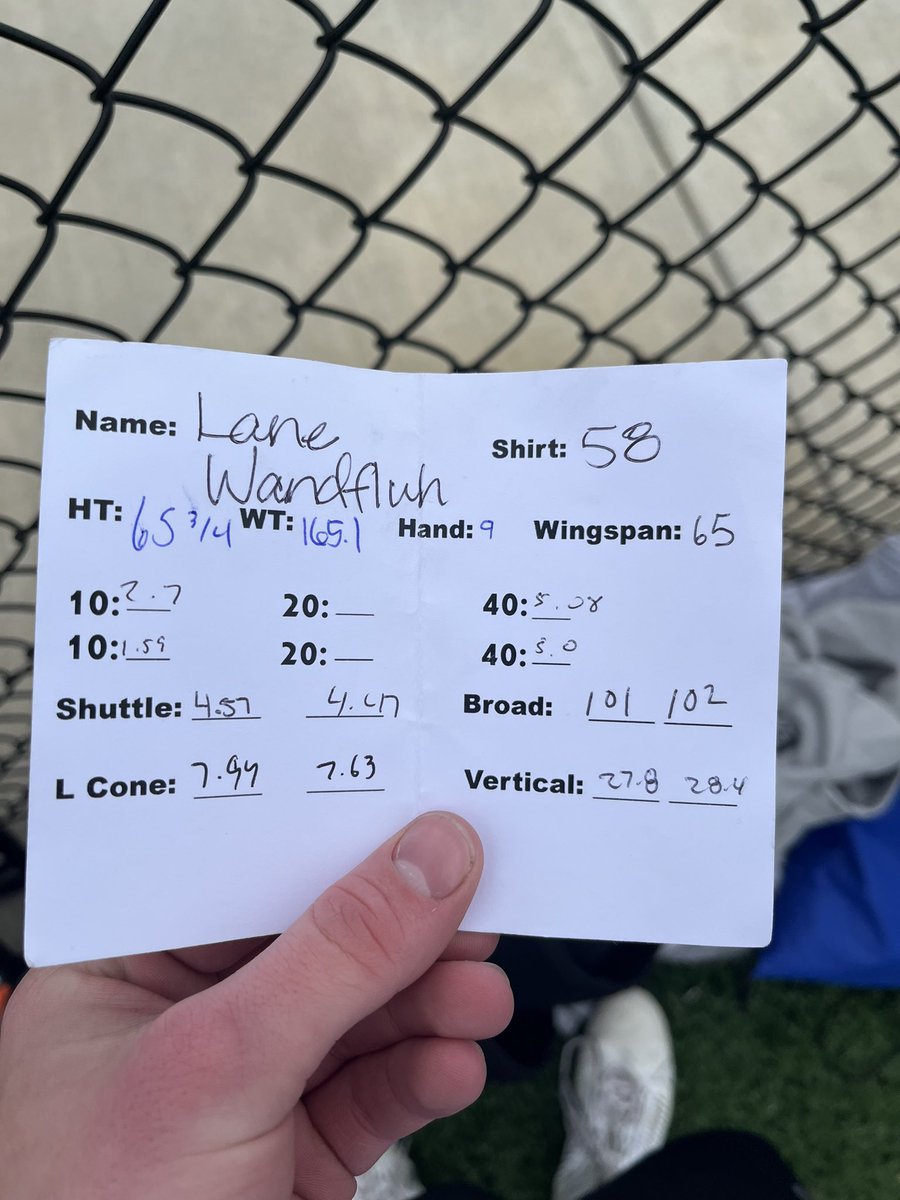 Had a great day competing <a href="/Varsitycombine1/">KC Varsity Combines</a>. Grateful for the opportunity to go out and work. 
<a href="/SavannahFB_/">Savannah Savage Football</a> <a href="/CoachCalebWiley/">Caleb Wiley</a> <a href="/CoachHays_/">Anthony Hays</a>