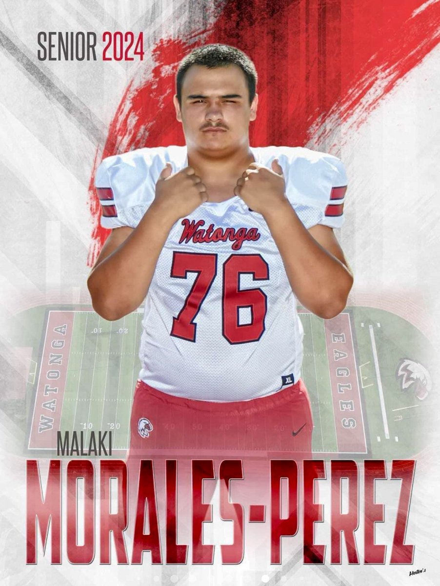 ndnsports's tweet photo. Congratulations to Malaki Perez (Arapaho), out of Watinga High School, who was selected to the Oklahoma Native American All State Football game scheduled for June 7th in El Reno, Oklahoma. 
#NativePreps #Arapaho #NativeAllState https://t.co/W0P9dLU7jg