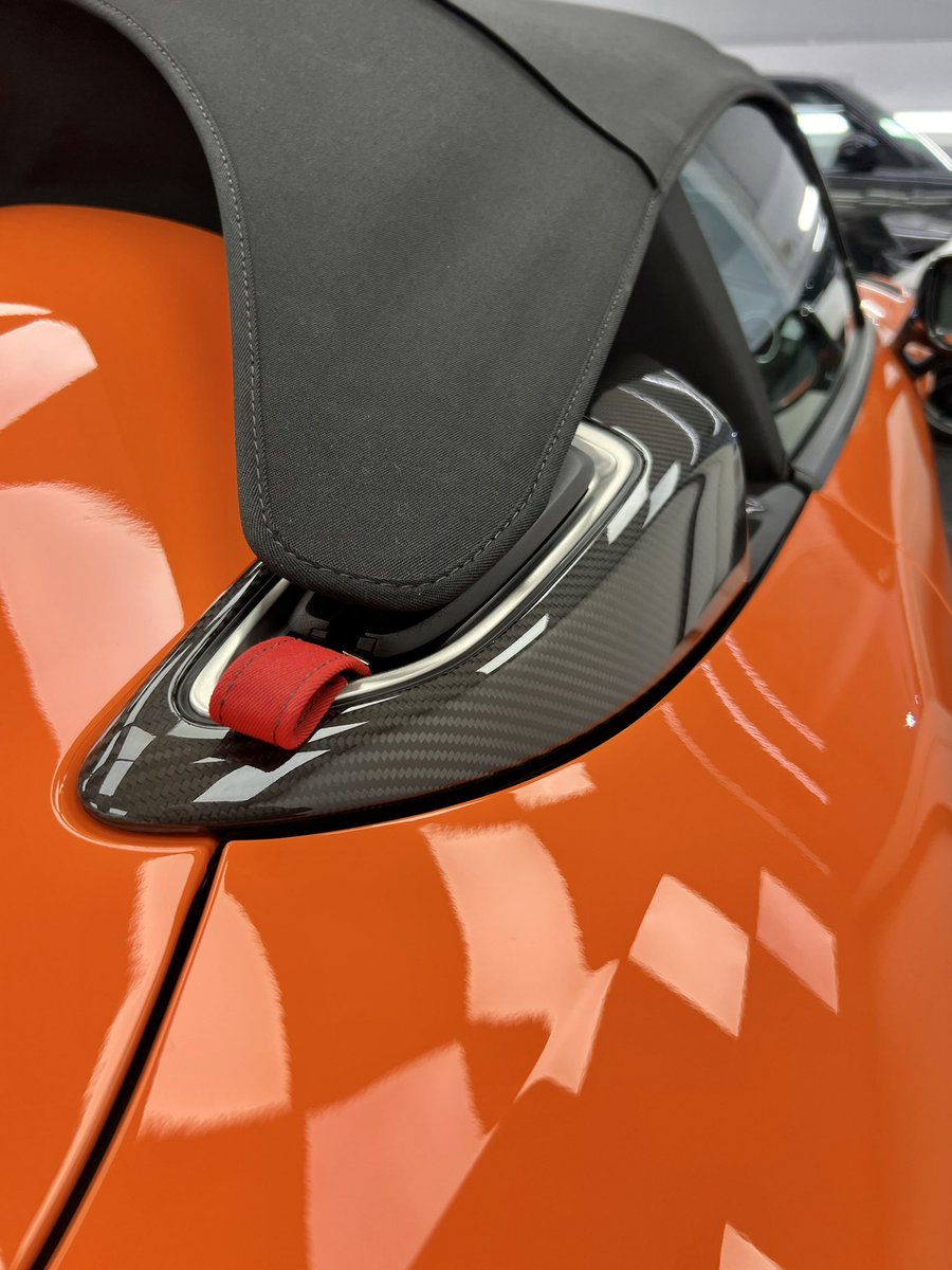 Paint to Sample Gulf Orange complete coverage @XPEL PPF #porsche #spyderrs #weissach