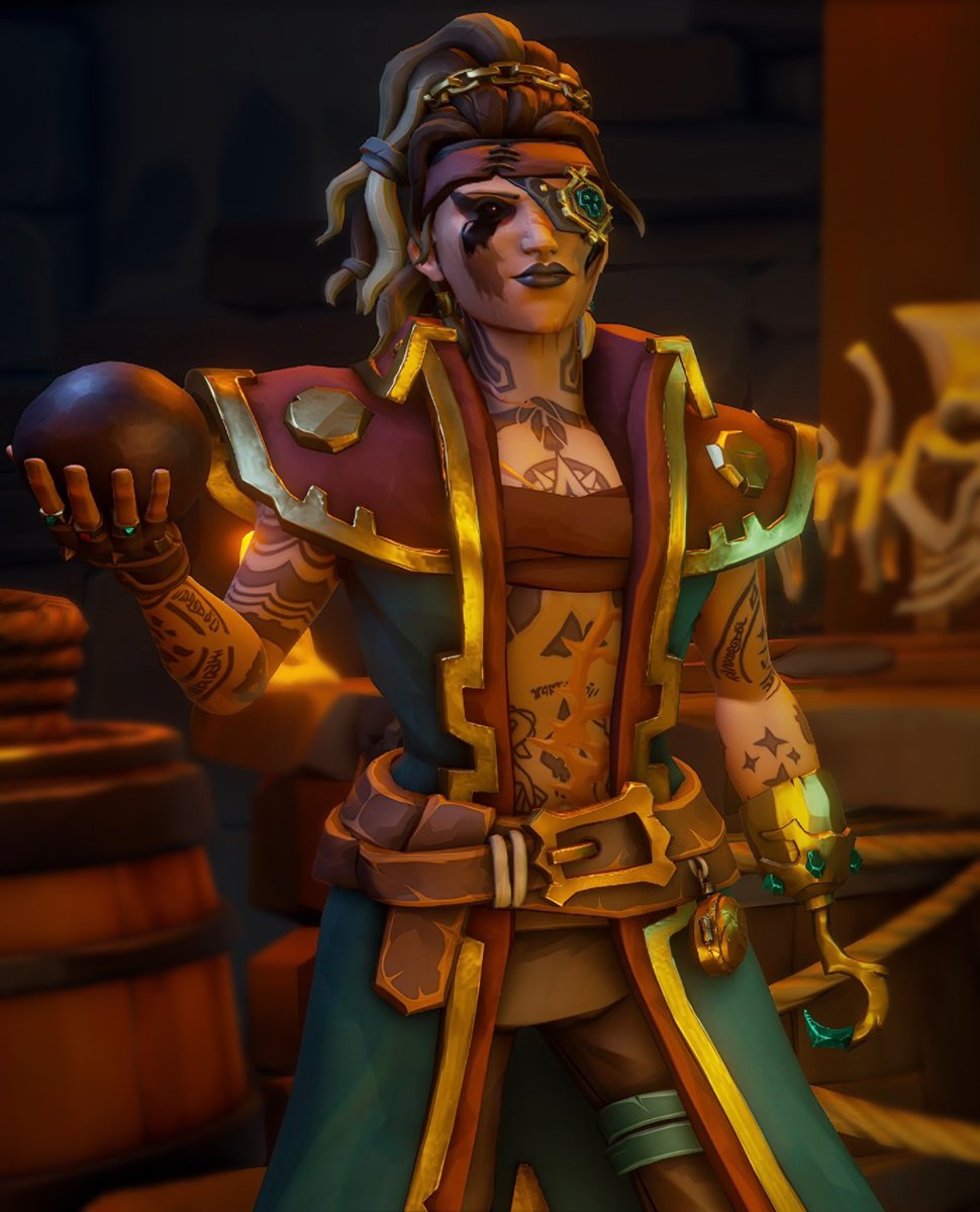 The new menu lighting is so good! Love that it’s at Port Merrick too. ☀️🍻 #SeaOfThieves #SoT