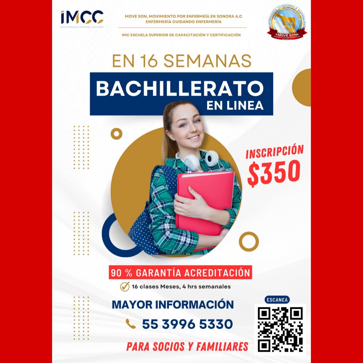 sonoramoveson's tweet photo. 🔴🏫📚 #MOVESON | #IMCC Escuela Superior de Capacitación y Certificación

https://t.co/Qi25cxjGxJ https://t.co/9yhtzD2acX