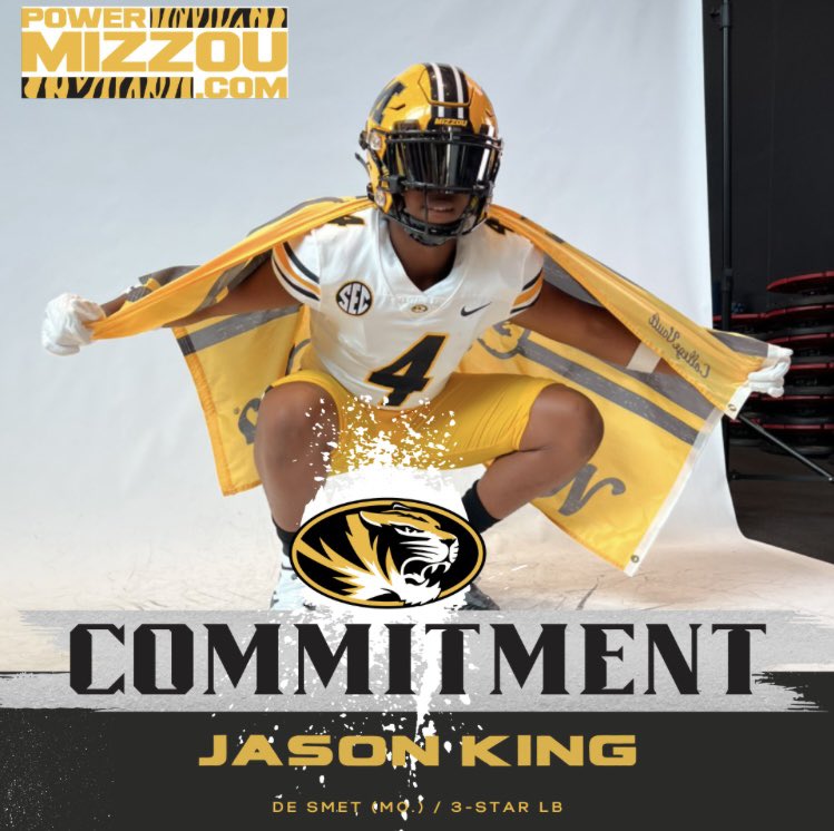🚨COMMIT ALERT🚨 #Mizzou stays red-hot, landing a commitment from De Smet (Mo.) 3⭐️LB Jason King He goes in-depth on his decision ⬇️ 🔗 missouri.rivals.com/news/mizzou-st…