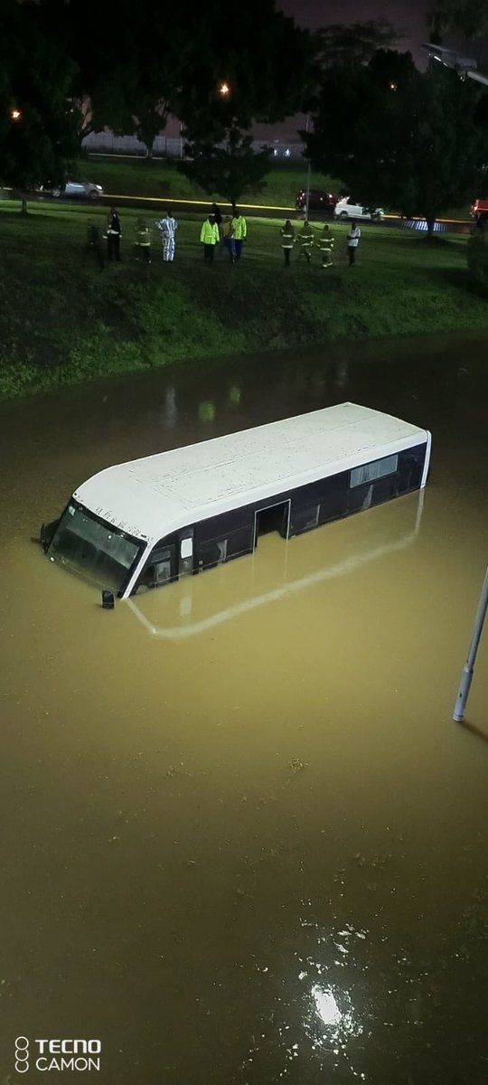 Current state at JKIA Under Bridge Connecting Terminal 2