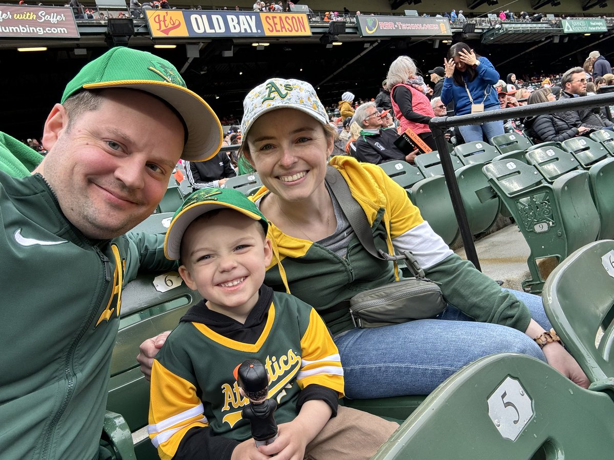 Another day, another city, another #Athletics game. #selltheteam #fisherout