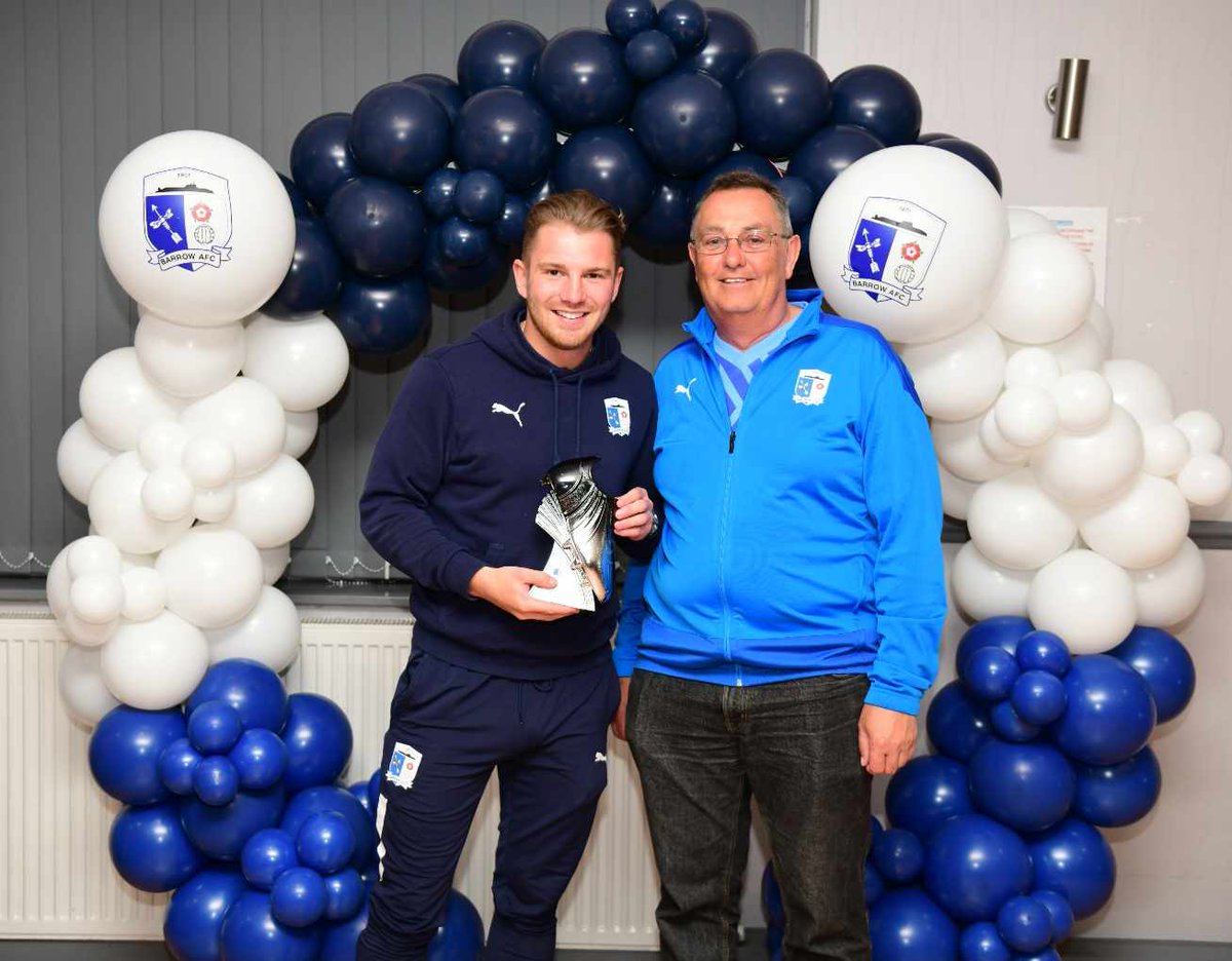 𝗘𝗻𝗱 𝗢𝗳 𝗦𝗲𝗮𝘀𝗼𝗻 𝗔𝘄𝗮𝗿𝗱𝘀 🏆

This season's Golden Boot winner is Ben Whitfield 👏

This award is sponsored by Ray McGuire 🤝

#WeAreBarrow