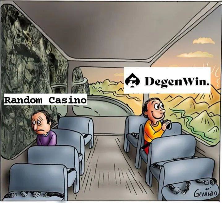 @1goonrich 🚨 #Degenwin is first #GambleFi Casino owned by its community. Fully licenced and already up and running. 🔥